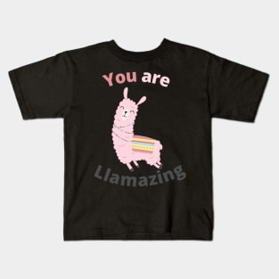 You are llamazing Kids T-Shirt
